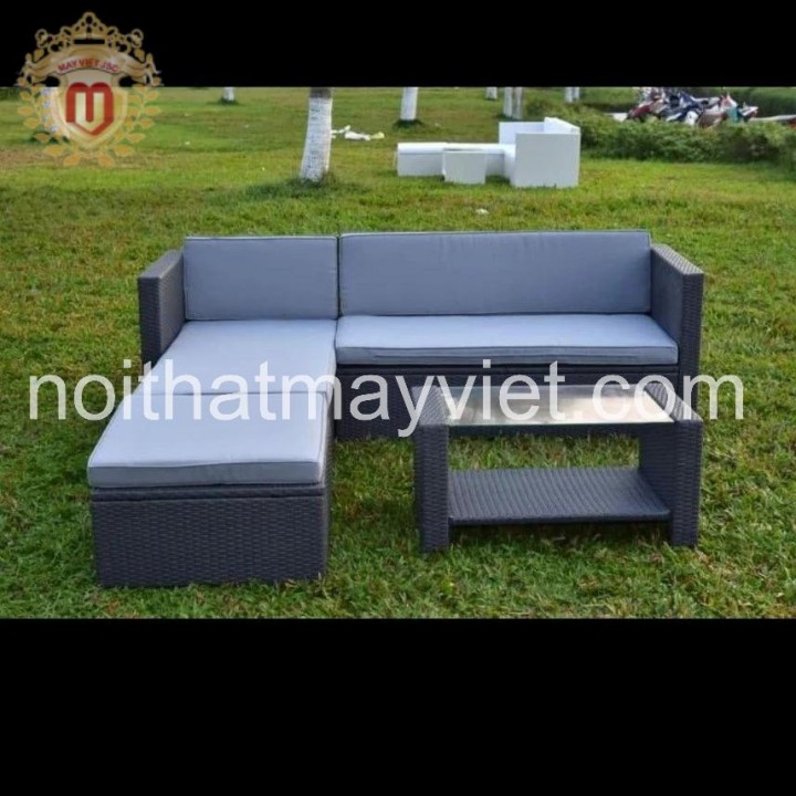 Bàn Ghế Sofa Mây Tre BGSF0024